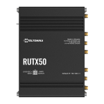 Teltonika &middot; Router &middot; RUTX50 &middot; 5G Modem Router/WLAN &middot; eSIM