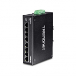 TRENDnet TI-G80 8-Port Gehrteter Industrieller Gigabit DIN-Rail Switch