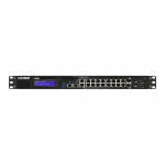 QNAP Smart Edge QGD-1602 - Switch - Smart - 2 x 10 Gigabit SFP+ + 8 x 2.5GBase-T + 8 x 10/100/1000 - an Rack montierbar