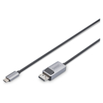 DIGITUS Kabel USB 3.0/C -> DP St/St 8K Bidirektional 3m schw