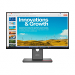 Lenovo | ThinkVision P24QD-40 | 23.8 " | IPS | 16:9 | 120 Hz | 6 ms | 2560 x 1440 pixels | 300 cd/m&sup2; | HDMI ports quantity 1 | Eclipse Black | Warranty 36 month(s)