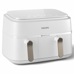 Philips Airfryer 3000 Dual Basket, 9 L, 2750 W, kaks korvi, valge - Kuuma&otilde;hufrit&uuml;&uuml;r / NA353/10