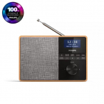 Philips TAR5505, DAB+, FM, Bluetooth, taimer, pruun - K&ouml;&ouml;giraadio / TAR5505/10