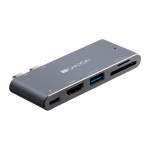 CANYON hub DS-5 5in1 Thunderbolt 3 4k Space Grey 21361111