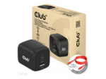CLUB 3D Travel Charger 65W GAN technology 1xType-C 2xType-C PD 3.0 support