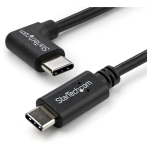 STARTECH.COM USB- C Kabel rechtsgewinkelt - St/St-1m - USB 2.0 - USB Typ-C Kabel - 90grad USB C - USB-C auf USB C - USB-C Ladekabel