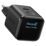 ANKER Nano Charger 45W GaN Ladegert 1x USB-C ActiveShield 5.0 Touchsensor iPhone Erkennung SmartDisplay schwarz