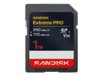 SANDISK Extreme Pro SD UHS-I 1TB SD 250MB/s Read / 170MB/s Write