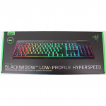 Renew. Razer BlackWidow V4 Low-profile HyperSpeed (Green Switch) - US Layout | Renew. Renew. Razer BlackWidow V4 Low-Profile HyperSpeed | Keyboard | Wireless | US | Bluetooth | Green Switches | Black | DEMO
