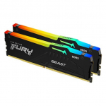Kingston Memory DDR5 Fury Beast RGB 16GB(2*8GB)/6000 CL30 EXPO black