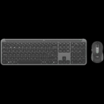 LOGITECH Signature Slim Wireless Keyboard and Mouse Combo MK950 - GRAPHITE - PAN - 2.4GHZ/BT - NORDIC-613