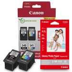 Canon PG-540/CL-541 Multipack - 2 Ink Cartridges & Photo Paper Value Pack - 5225B013