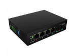 Lanberg Switch ILGE-4P-2S-90 Light Industrial POE 1XBT 3XAT 2XSFP DIN Gigabit Ethernet