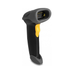 USB Barcode Scanner 1D mit Anschlusskabel und Halterung - Laser - schwarz