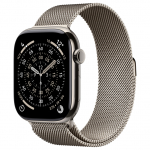 Apple Watch S11 Titan Natur Cellular 46mm (Milanaise Armband natur) S/M