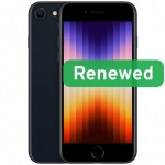 Apple Renewed Grade B | Apple iPhone SE (2022) | Midnight | 4.7 " | Retina IPS | 128 GB | 5G | iOS
