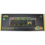 Renew. Renew. Razer BlackWidow V4 X | Mechanical Gaming Keyboard | Wired | US | Green Mechanical Switches | Pok&eacute;mon Edition | DEMO
