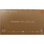 Renew. Xiaomi TV S Mini LED 55 2026 | Renew. Xiaomi S Mini LED 2026 | 55 | Smart TV | Google TV | 4K UHD | Dark Grey | DAMAGED PACKAGING, SCRATCHED BODY (BACK, LEFT SIDE)
