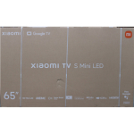Renew. Xiaomi TV S Mini LED 65 2026 | Renew. Xiaomi | S Mini LED 2026 | 65 | Smart TV | Google TV | 4K UHD | Dark Grey | DAMAGED PACKAGING, DENTED BACKSIDE