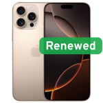 Apple Renewed Grade A | iPhone 16 Pro Max | White Titanium | 6.9 " | 256 GB | 5G | N