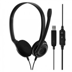 EPOS PC 8 USB Stereo Headset for Computer with Remote Control