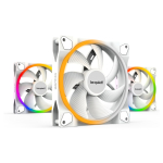 140mm be quiet! LIGHT WINGS White PWM Triple-Pack