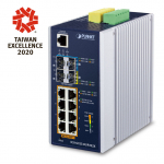 Planet IGS-6325-8UP2S2X Industrie L3 8-Port PoE SFP+ Managed Ethernet Switch