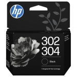 HP 302/304 Tri-color/Black Ink Crtg 2-Pk Schwarz, Cyan, Magenta, Gelb 120Seiten 150Seiten