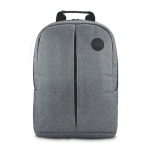 hama Laptop-Rucksack Genua Polyester grau bis 39,6 cm (15,6 Zoll)