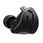 KZ ZAX BLACK NO MIC - in-ear headphones, black