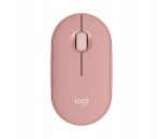 &nbsp;Logitech M350s - Optical mouse - Pebble 2 - tonal rose