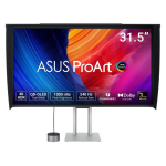 80 cm (31.5") 3840 x 2160 Pixel ASUS 90LM03HE-B01K71 16:9 4K Ultra HD OLED 0,1 ms 240 Hz HDR DisplayPort HDMI USB-Hub Pivot Height VESA Speaker