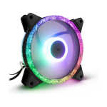 Inter-Tech L&uuml;fter 120*120*25 ARGUS RS-071 RGB,Kristall-Effek retail