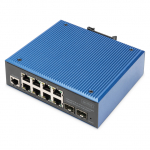 Digitus 8+2P Industrial Gigabit Ethernet PoE Switch L2 managed