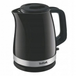 TEFAL | Kettle | KO150F30 Delfini Vision | Electric | 2400 W | 1.5 L | Plastic | 360&deg; rotational base | Black/Stainless steel