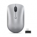 Lenovo | Compact Mouse | 540 | Wireless | Red optical sensor | 2.4 GHz via USB-C | Cloud Grey | 1 year(s)