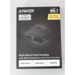 Renew. Anker Prime Charging Base for Power Bank, 100W | A1902311 | Black | UNPACKED, DAMAGED PACKAGING, SCRATCHED A1902311SO