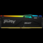 Kingston 16GB 6400MT/s DDR5 CL32 DIMM FURY Beast RGB EXPO