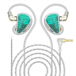 KZ AS16 PRO Cyan NO MIC - in-ear headphones, green