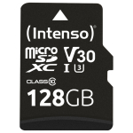CARD Intenso 128GB MicroSDXC Speicherkarte Professional [inkl. SD Adapter]