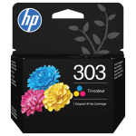 HP 303 Tri-color Original Ink Cartridge Cyan, Magenta, Gelb 165Seiten