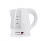 Mesko | Kettle | MS 1276 | Standard | 1600 W | 1 L | Plastic | 360&deg; rotational base | White