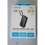 Renew. Anker 545 Nano Power Bank | A1259G11 | 10000 mAh | Black | DEMO A1259G11SO