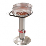 Barbecook Charcoal Barbecue Loewy 50 SST, 51.5 x 56 x 99 cm | BC-CHA-1005 | Silver BC-CHA-1005