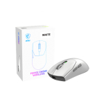 MSI Gaming Mouse | FORGE GM340 WIRELESS | Wireless | 2.4 GHz, Bluetooth, USB | White