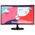 61cm/24'' (1920x1080) Samsung S24C364EAU Essential Curved 16:9 4ms HDMI VGA Full HD Black