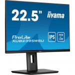 57,2cm/22,5" (1920x1200) iiyama ProLite XUB2395WSU-B5 16:10 IPS 4ms 75Hz VGA HDMI DisplayPort USB VESA Speaker HAS Pivot Black