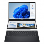Notebook|ASUS|ZenBook Series|DUO|UX8406CA-PZ009W|CPU Core Ultra|U9-285H|2900 MHz|14"|Touchscreen|2880x1800|RAM 32GB|LPDDR5x|SSD 2TB|Intel Arc Graphics|Integrated|ENG|Windows 11 Home|Grey|1.65 kg|90NB14X1-M00820