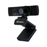 Verbatim Autofokus-Webcam Ultra HD 4K mit Dual-Mikrofon