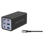 CONCEPTRONIC Ladeger&auml;t 6Port GaN 4xUSB-C/2xA200WPD3.1/PPS sw
